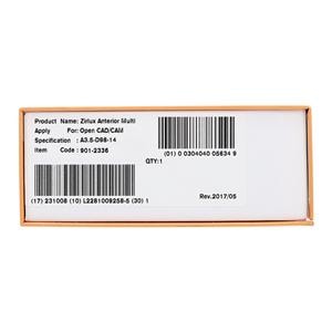 Zirlux Anterior Multi Zirconia Disc A3.5 98x14mm Ea