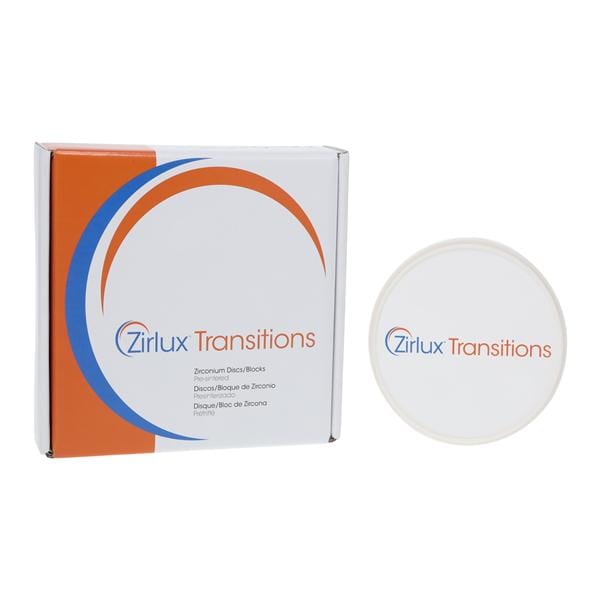 Zirlux Transitions Zirconia Disc C2 98x14 Ea