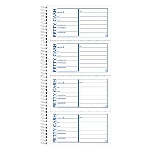 Adams 2-Part Petty Cash Receipt Book 5.5 in x 11 in 200 Sheets 1/PK
