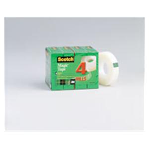 Scotch Magic 810 Tape 3/4 in x 1000 in 4/Pack 4/Pk