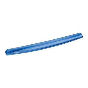 Fellowes Gel Crystals Wrist Rest 1 in x 19.31 in x 2.31 in Blue 1/PK
