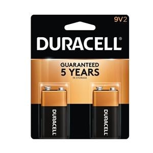 Energizer Max 9-Volt Alkaline Batteries 2/Pack 2/Package