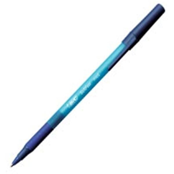 Bic Ballpoint Pen Blue Smooth Grip 12/Pk