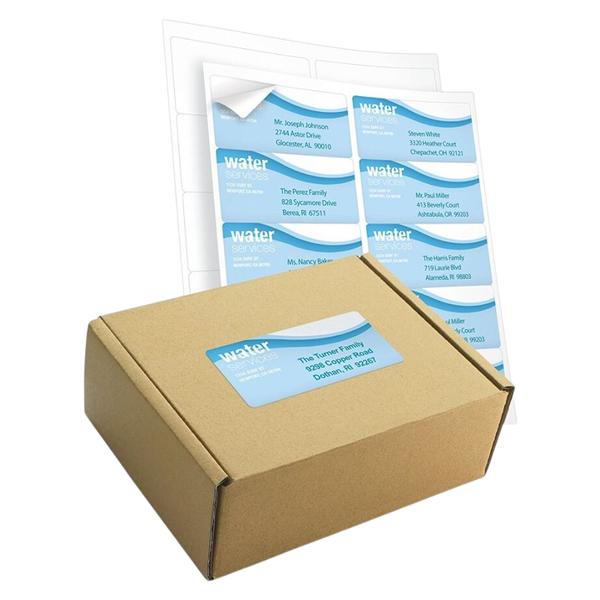 White Inkjet/Laser Shipping Labels 2 in x 4 in 1000/Pk