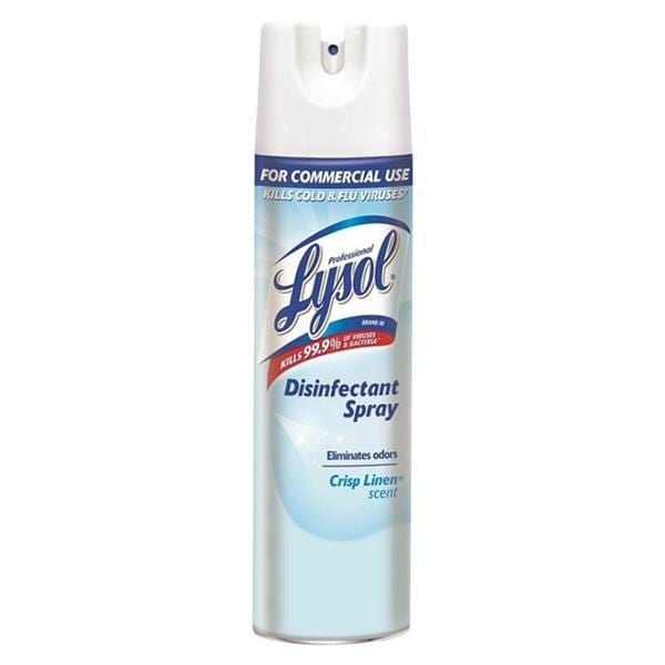 Lysol Professional Disinfectant Spray Crisp Linen Scent 19 Oz 1/P...
