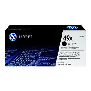 HP 49A Black Original Toner Cartridge (Q5949A) Each
