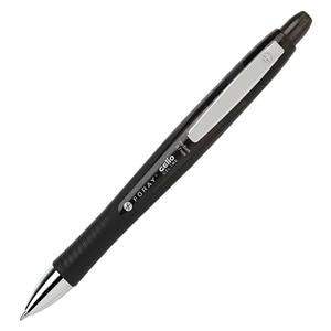 Foray Retractable Gel Pens Medium Point 0.7 mm Black 12/Pack 12/Pk