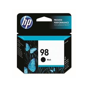 HP 98 Black Original Ink Cartridge (C9364WN) Each