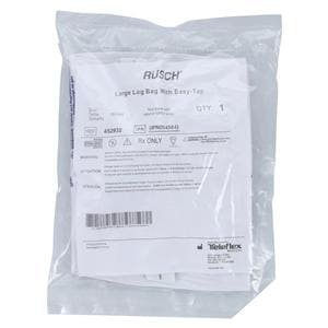 Easy Tap Urinary Leg Bag 1000mL Disposable Anti-Reflux Valve Larg...