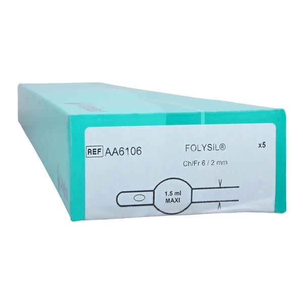 Cysto-Care Folysil 2-Way Foley Catheter Straight Tip 100% Silicon...