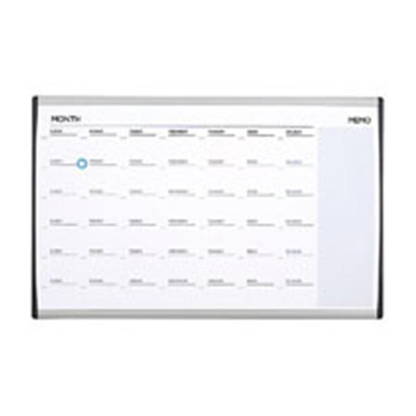 Quartet ARC Dry-Erase Calendar For Cubicles 18 in x 30 in Ea