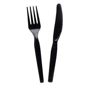 Dixie Polystyrene Knives Black 1000/Package