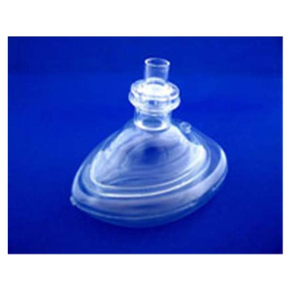 Resuscitator Mask Rescuer Clear Inflated Cuff Face Disposable Not...