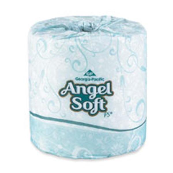 Angel Soft 2-Ply Premium Embossed Bathroom Tissue 450 Sheets/Roll 80/Ca