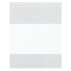 2-Mil White Block Reclosable Poly Bags 4 in x 6 in 1000/Bx