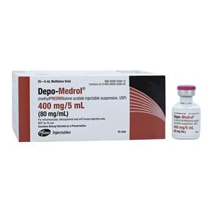Depo-Medrol Injection 80mg/mL MDV 5mL 25/Package