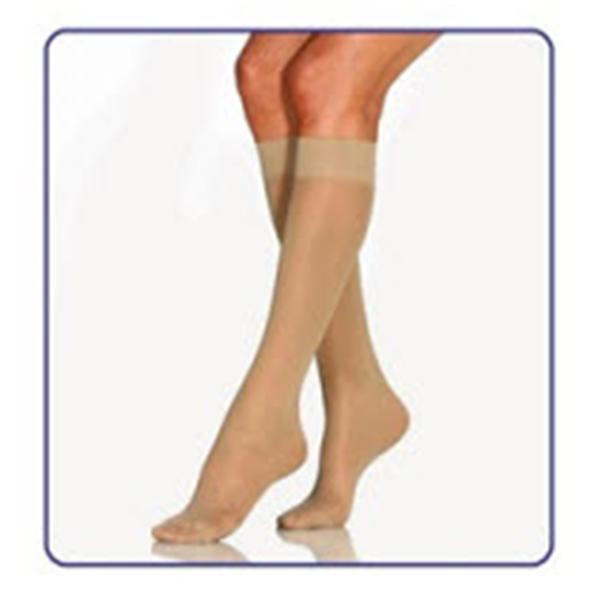 UltraSheer Compression Stocking Knee High Closed Toe Small Natura...