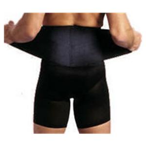 Support Shorts Adult Mens White Nylon / Spandex No Pockets No Poc...