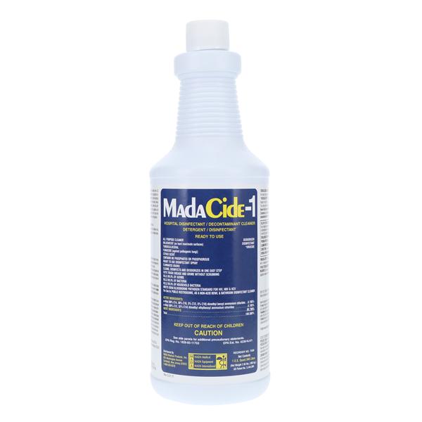 Disinfectant Solution Madacide-1 32 oz Each, 12 EA/CA
