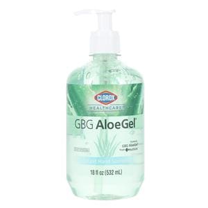 GBG AloeGel Gel Sanitizer 18 oz Pump Bottle 65% Ethyl Alcohol Eac...