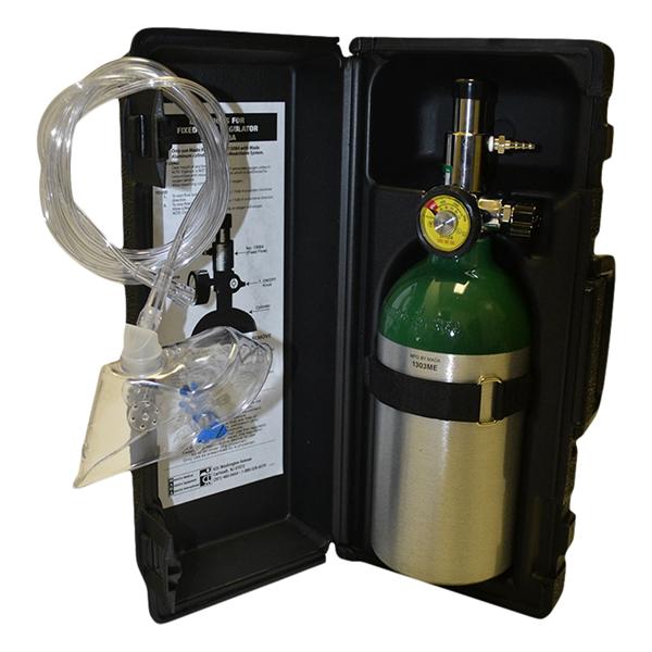 Oxygen Set Oxy-Uni-Pak With Case/Mask Empty Each