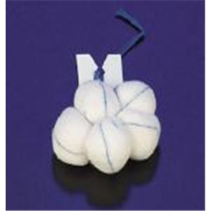 Cotton Gauze Sponge 7/8" Sterile Medium X-Ray Detectable LF