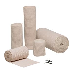 REB Stretch Bandage Elastic 4"x5yd Tan Sterile 10/Case