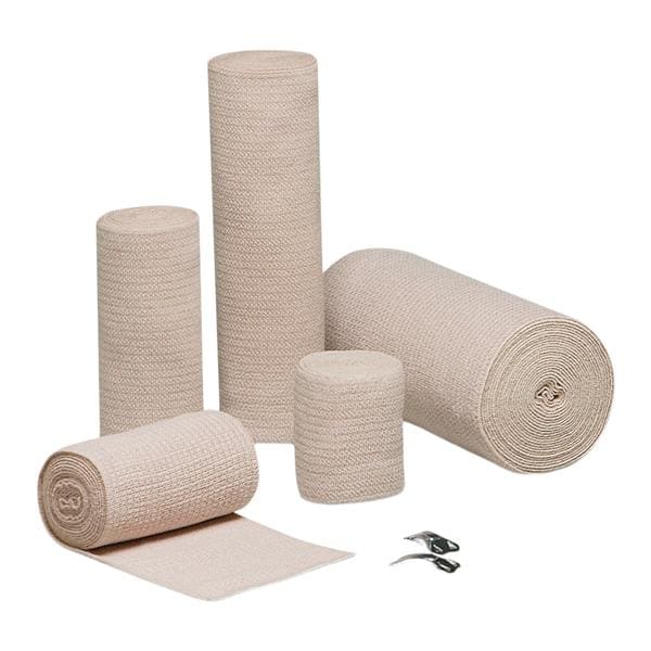 REB Stretch Bandage Elastic 4"x5yd Tan Sterile 10/Case
