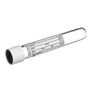 Vacuette Venous Blood Collection Tube White/Black 9mL Disposable...