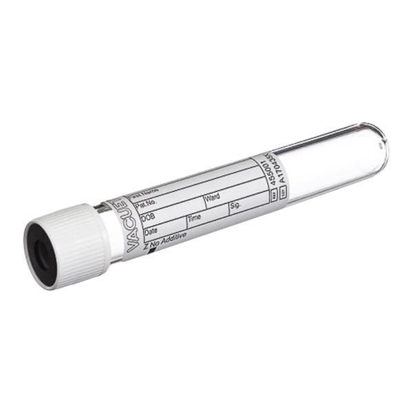 Vacuette Venous Blood Collection Tube White/Black 9mL Disposable...