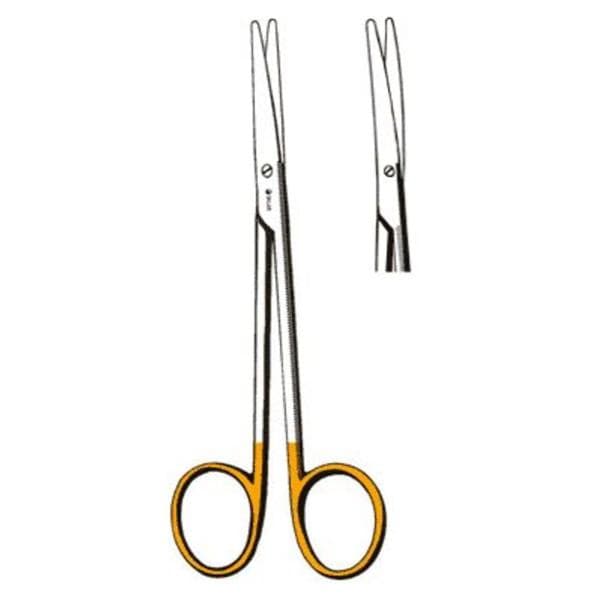 Sklar Edge TC Metzenbaum-Lahey Dissecting Scissors Curved 6" Stai...