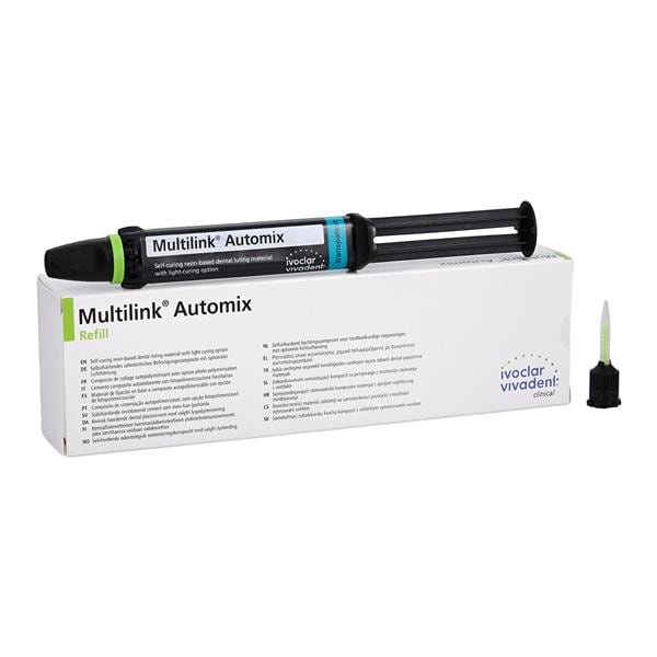 Multilink Automix Automix Cement Transparent Syringe Refill Ea