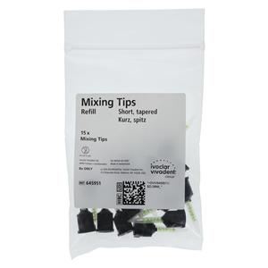 Multilink Short / Tapered Mixing Tips Brown Refill 15/Pk
