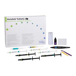 Variolink Esthetic LC Cement Assorted 2 Gm Emax Kit Ea