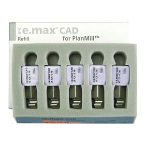 IPS e.max CAD LT Milling Blocks Low Translucency C16 C1 For PlanMill 5/Bx