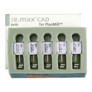 IPS e.max CAD LT Milling Blocks Low Translucency C16 D2 For PlanMill 5/Bx