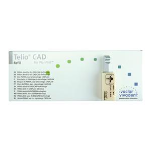 Telio CAD LT Milling Blocks Low Translucency B40L A1 For PlanMill 9/Bx