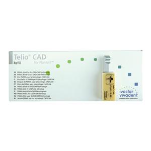 Telio CAD LT Milling Blocks Low Translucency B40L A3.5 For PlanMill 9/Bx