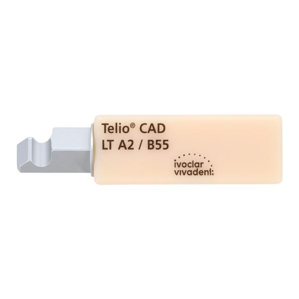 Telio CAD LT Milling Blocks Low Translucency B55 A2 For PlanMill 3/Bx