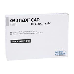 IPS e.max CAD HT Milling Blocks High Translucency C14 A2 For CEREC 5/Bx