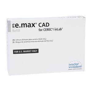 IPS e.max CAD HT Milling Blocks High Translucency C14 A3 For CEREC 5/Bx