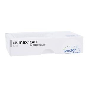 IPS e.max CAD LT Milling Blocks Low Translucency B32 D2 For CEREC 3/Bx