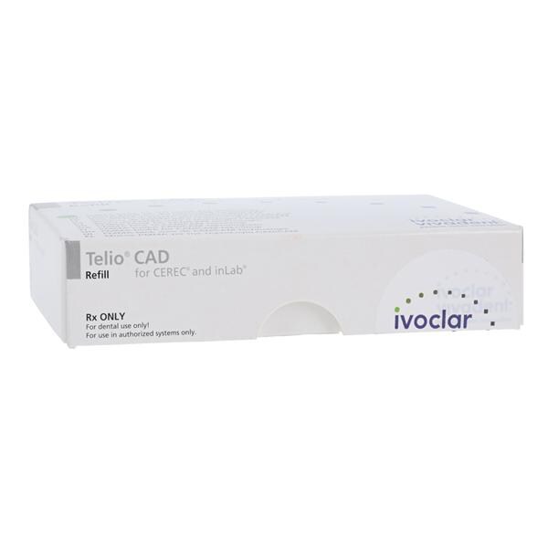 Telio CAD LT Milling Blocks Low Translucency A16 (S) A1 For CEREC 3/Bx