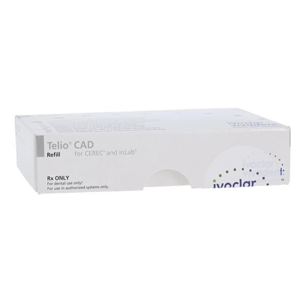 Telio CAD LT Milling Blocks Low Translucency A16 (L) A1 For CEREC 3/Bx