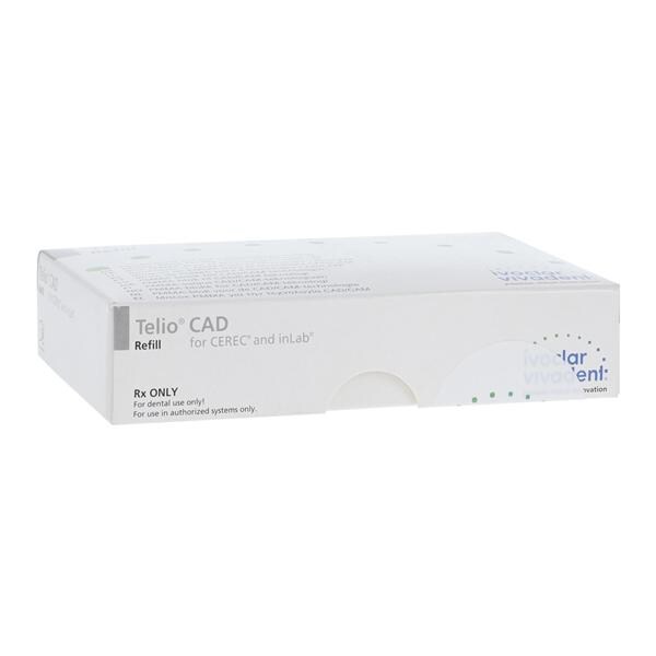 Telio CAD LT Milling Blocks Low Translucency A16 (L) B1 For CEREC 3/Bx