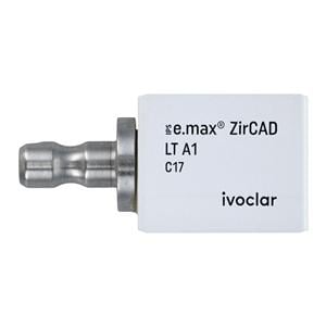 IPS e.max ZirCAD LT Milling Blocks Low Translucency C17 A1 For CEREC 5/Bx