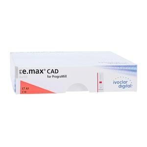 IPS e.max CAD LT Milling Blocks Low Translucency C14 A1 For PrograMill 5/Bx