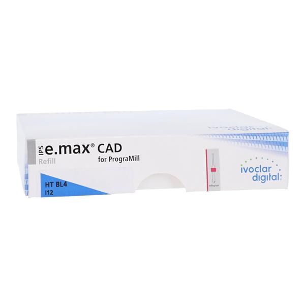 IPS e.max CAD HT Milling Blocks High Translucency I12 BL4 For PrograMill 5/Bx