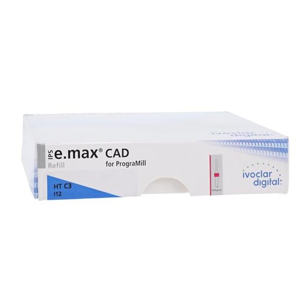 IPS e.max CAD HT Milling Blocks High Translucency I12 C3 For PrograMill 5/Bx