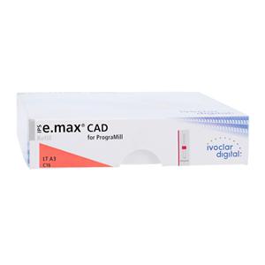 IPS e.max CAD LT Milling Blocks Low Translucency C16 A3 For PrograMill 5/Bx